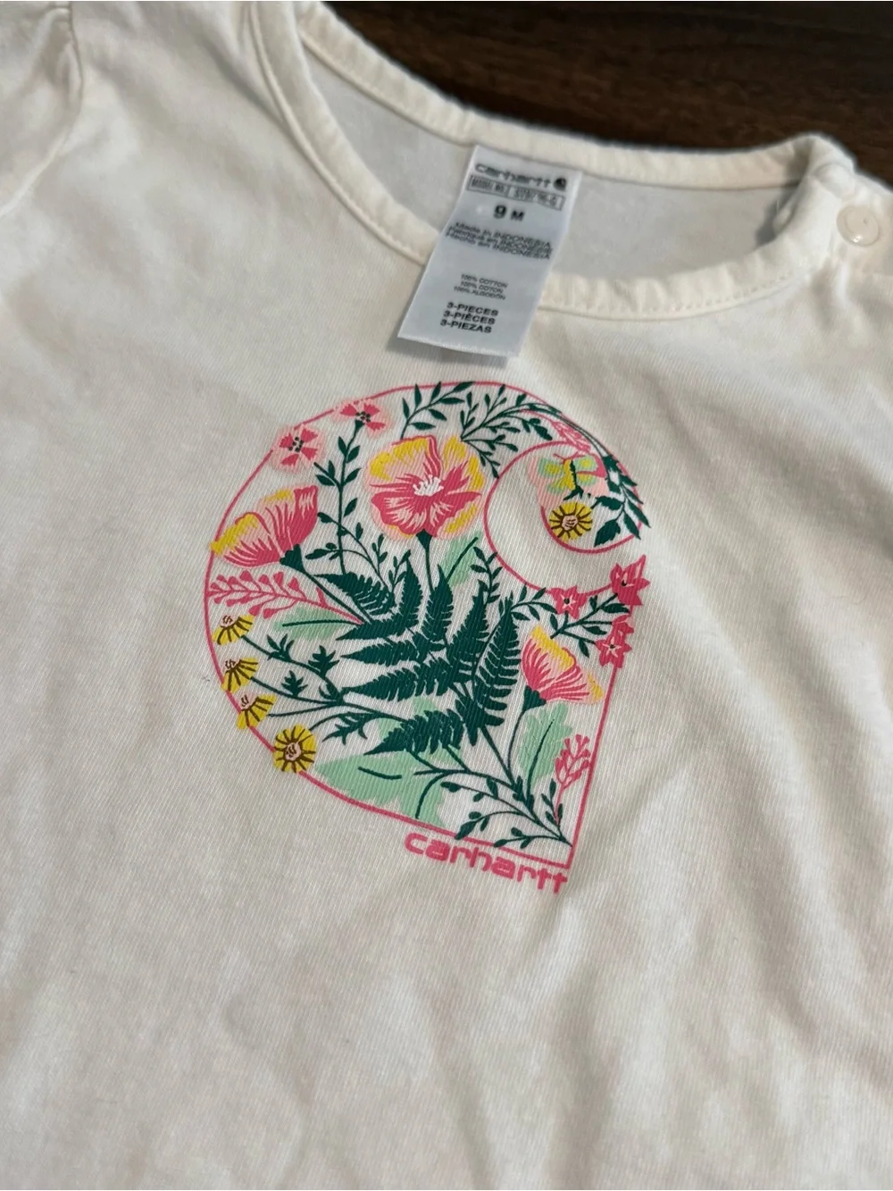 Sold Baby girl Carhartt onesie